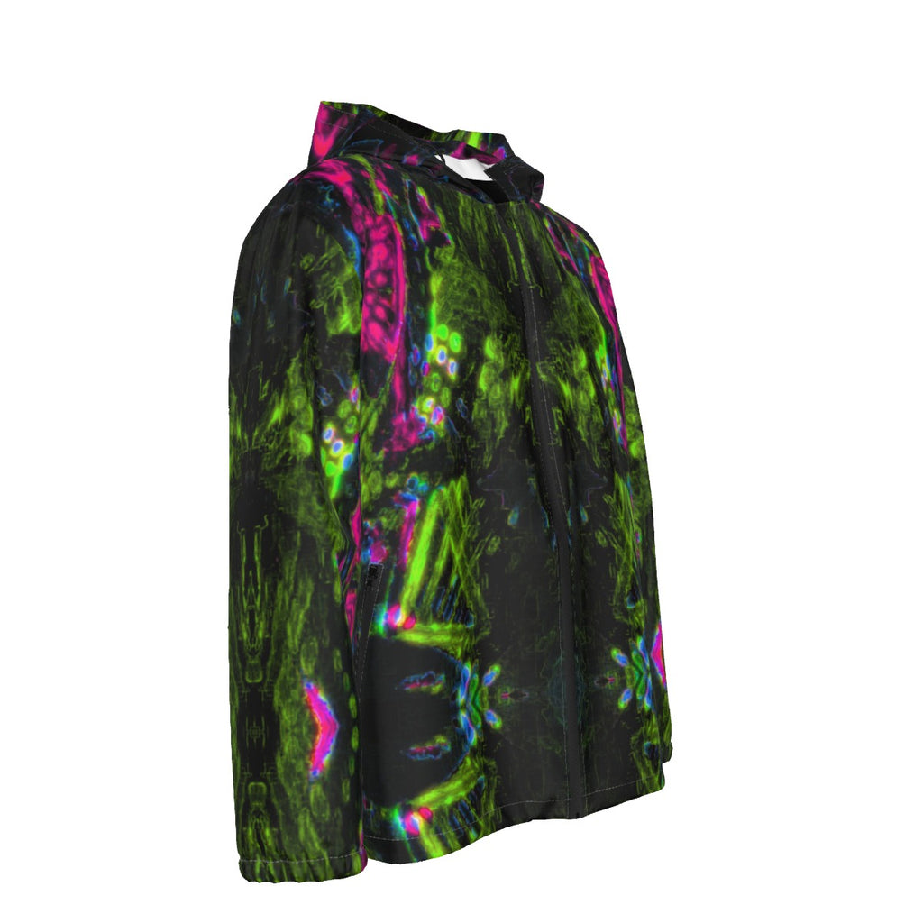 Color High Men's Hooded Zipper Windproof Jacket - Color High Hooded Jacket