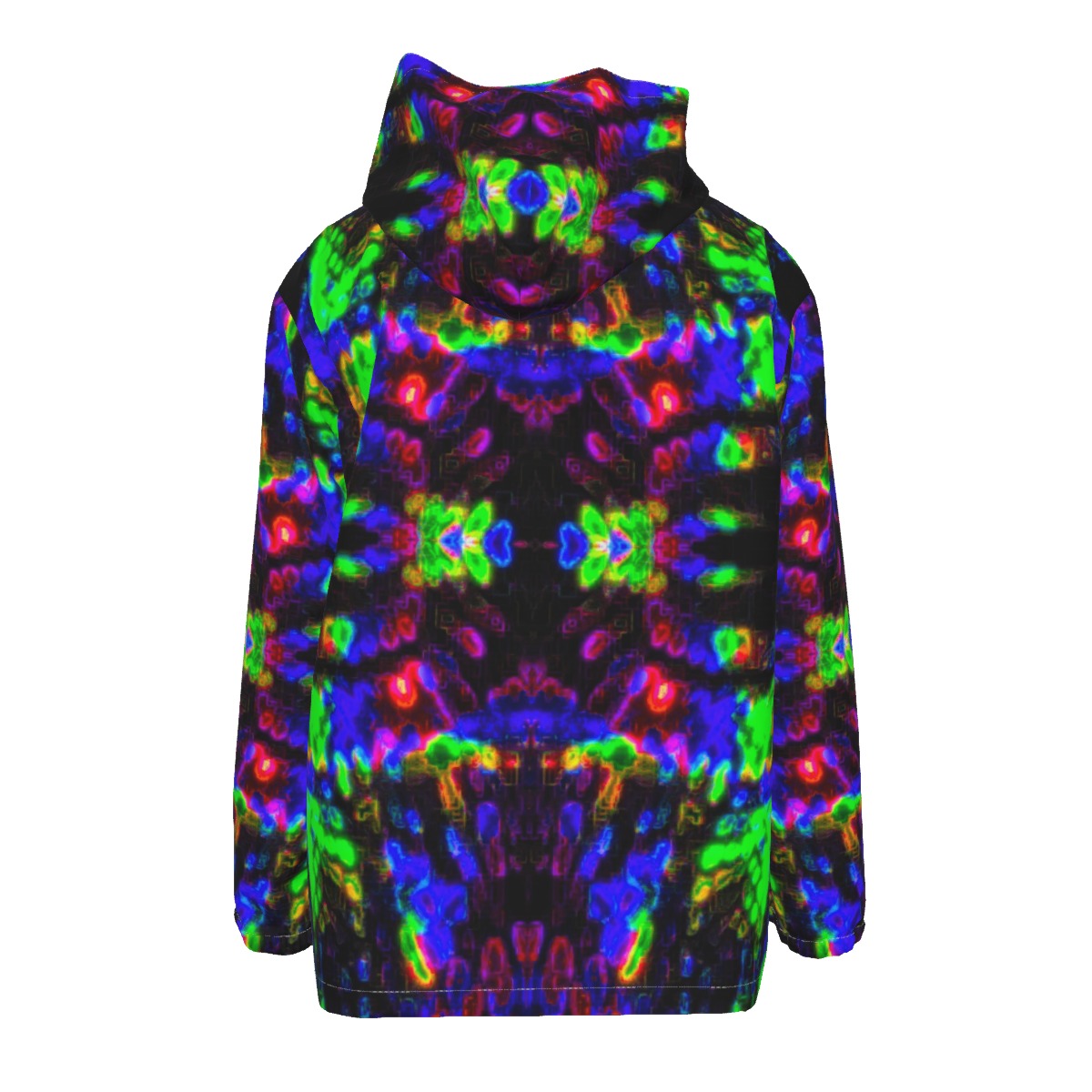 Color High Men's Hooded Zipper Windproof Jacket - Color High Hooded Jacket