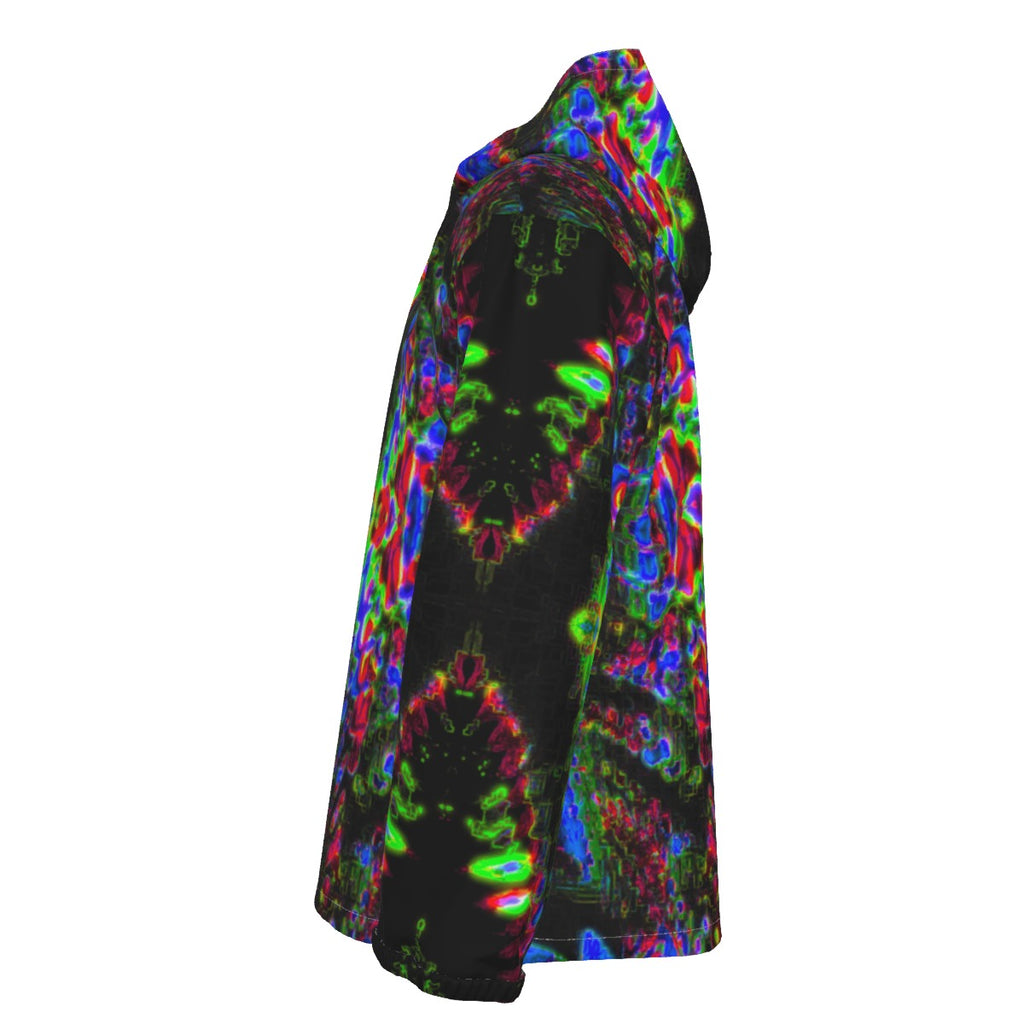 Color High Men's Hooded Zipper Windproof Jacket - Color High Hooded Jacket