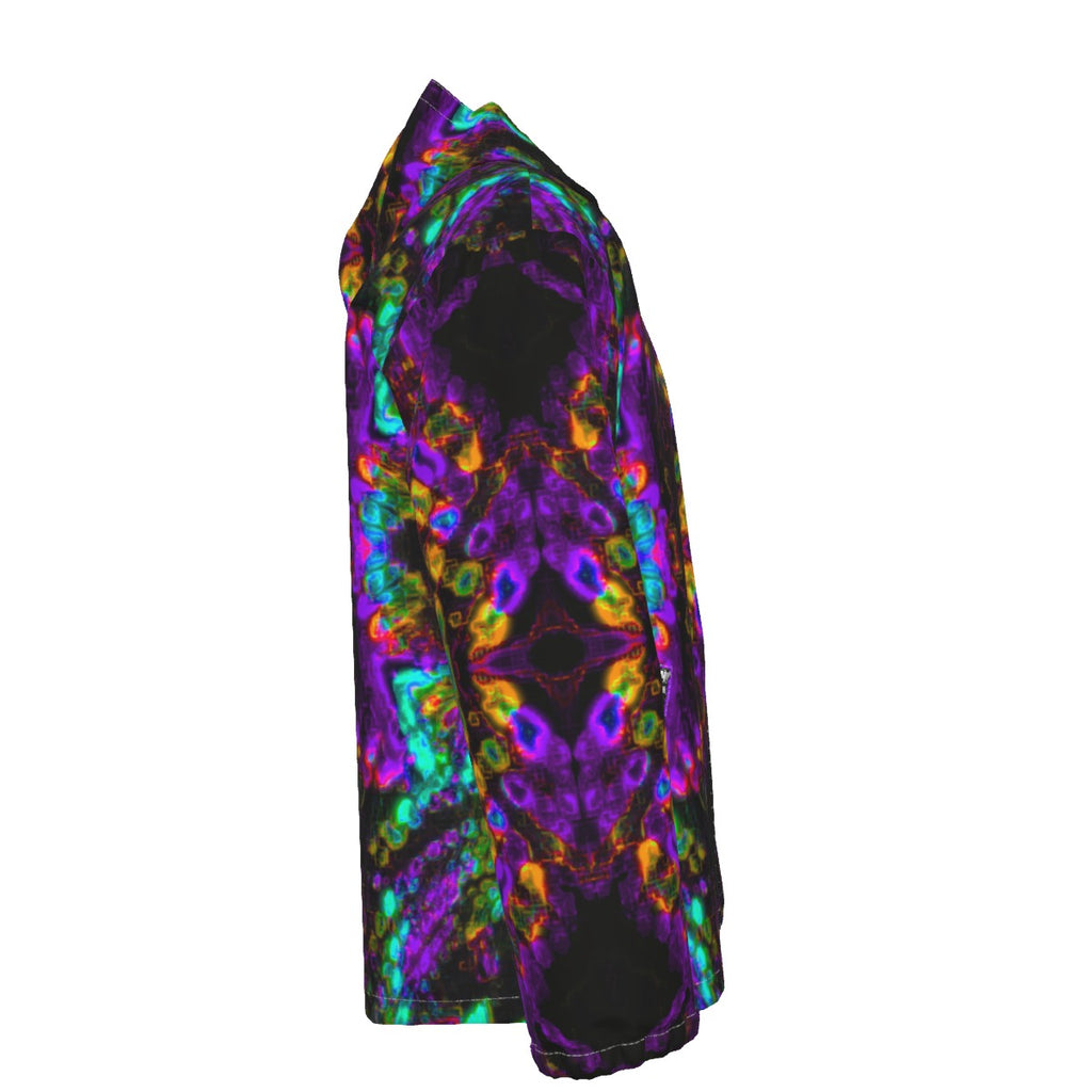 Color High Men's Hooded Zipper Windproof Jacket - Color High Hooded Jacket