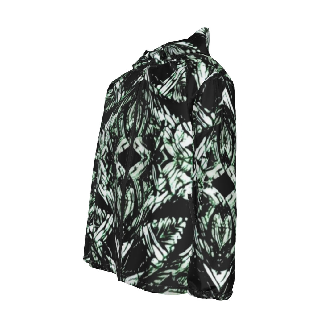 Color High Men's Hooded Zipper Windproof Jacket - Color High Hooded Jacket