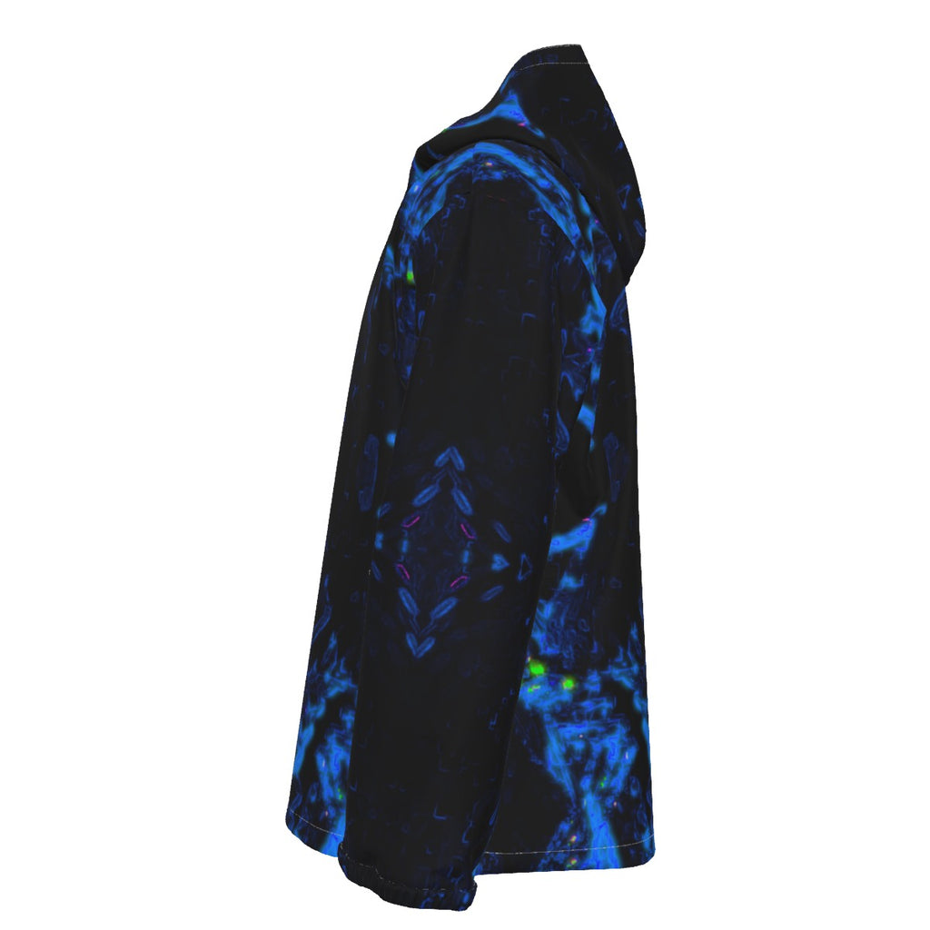 Color High Men's Hooded Zipper Windproof Jacket - Color High Hooded Jacket