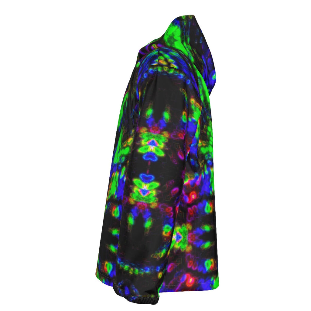 Color High Men's Hooded Zipper Windproof Jacket - Color High Hooded Jacket