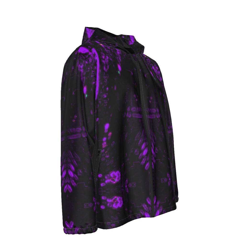 Color High Men's Hooded Zipper Windproof Jacket - Color High Hooded Jacket