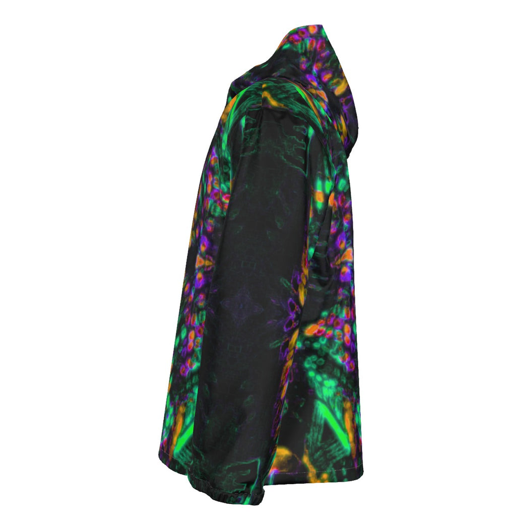 Color High Men's Hooded Zipper Windproof Jacket - Color High Hooded Jacket