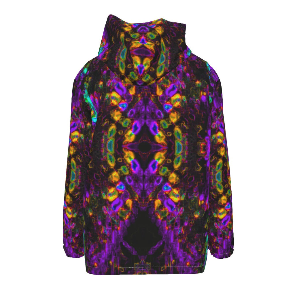 Color High Men's Hooded Zipper Windproof Jacket - Color High Hooded Jacket