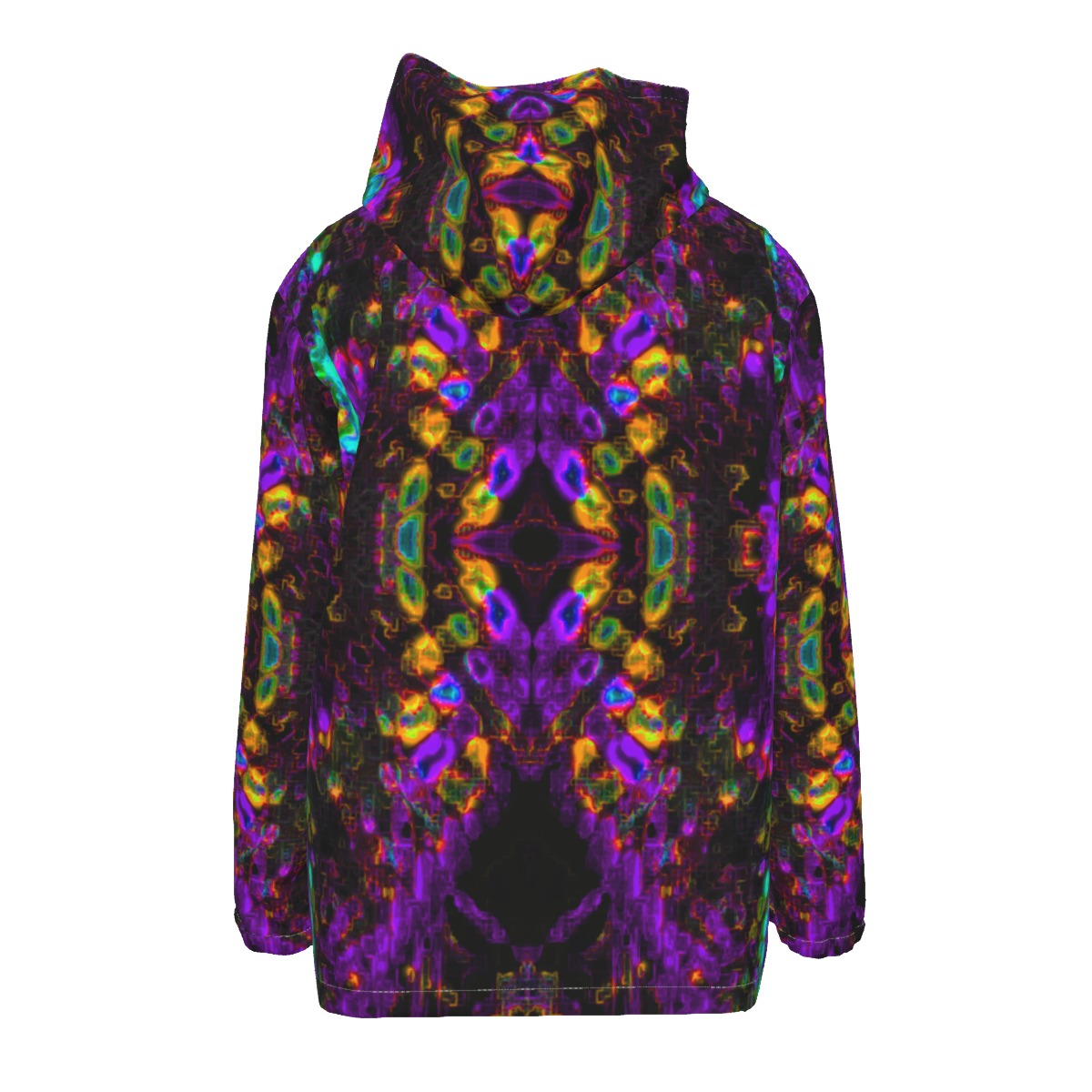 Color High Men's Hooded Zipper Windproof Jacket - Color High Hooded Jacket