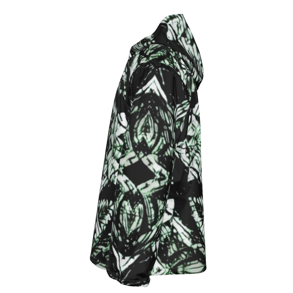 Color High Men's Hooded Zipper Windproof Jacket - Color High Hooded Jacket