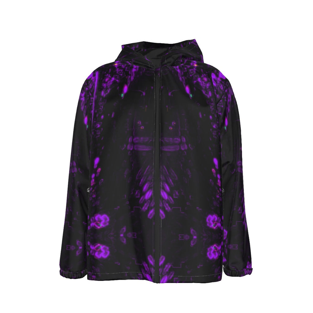 Color High Men's Hooded Zipper Windproof Jacket - Color High Hooded Jacket