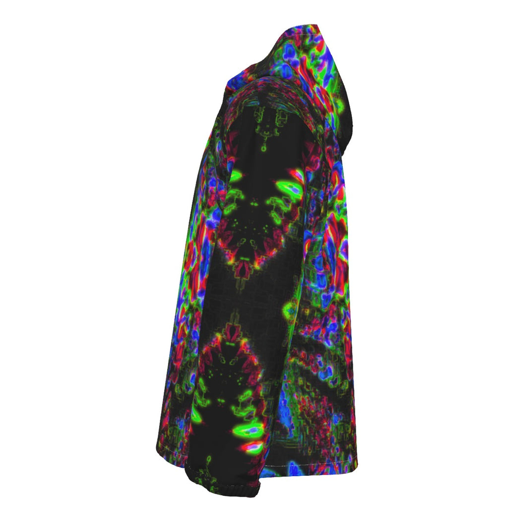 Color High Men's Hooded Zipper Windproof Jacket - Color High Hooded Jacket