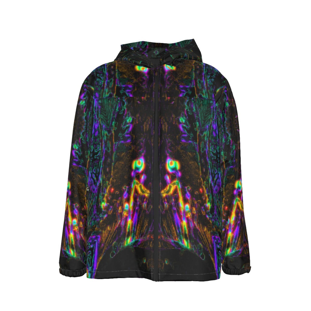 Color High Men's Hooded Zipper Windproof Jacket - Color High Hooded Jacket