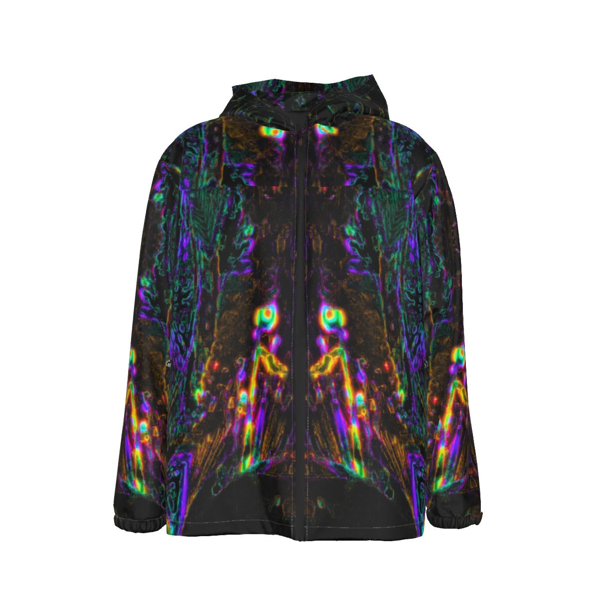 Color High Men's Hooded Zipper Windproof Jacket - Color High Hooded Jacket
