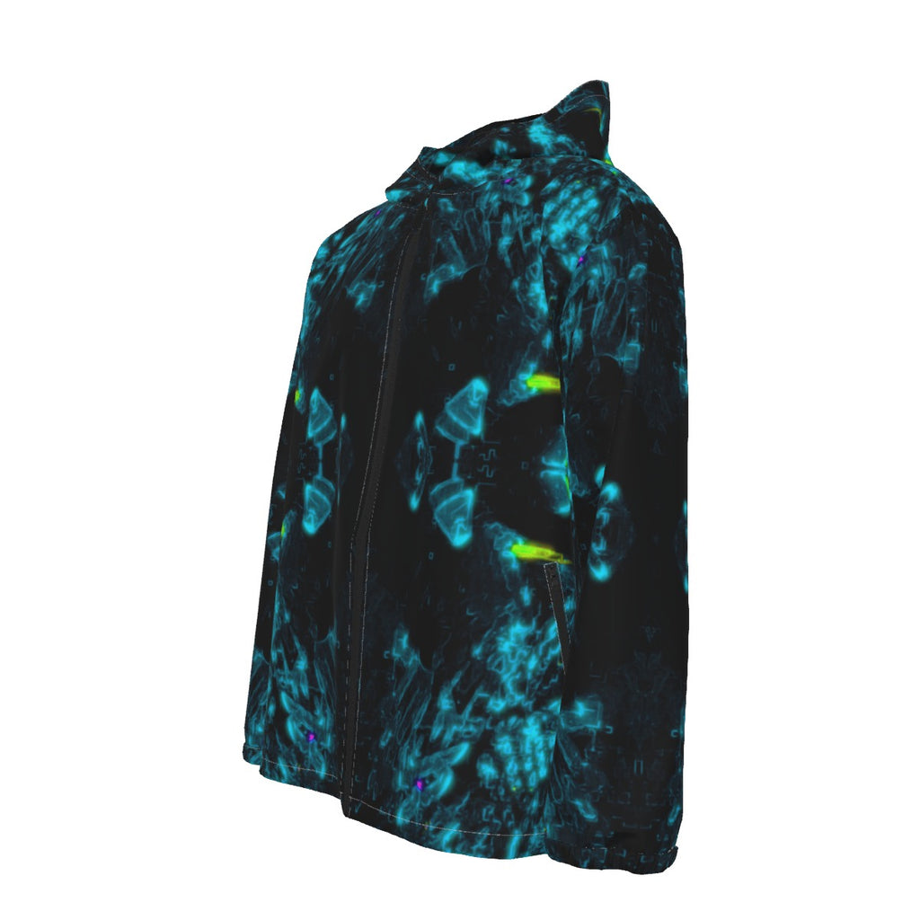 Color High Men's Hooded Zipper Windproof Jacket - Color High Hooded Jacket