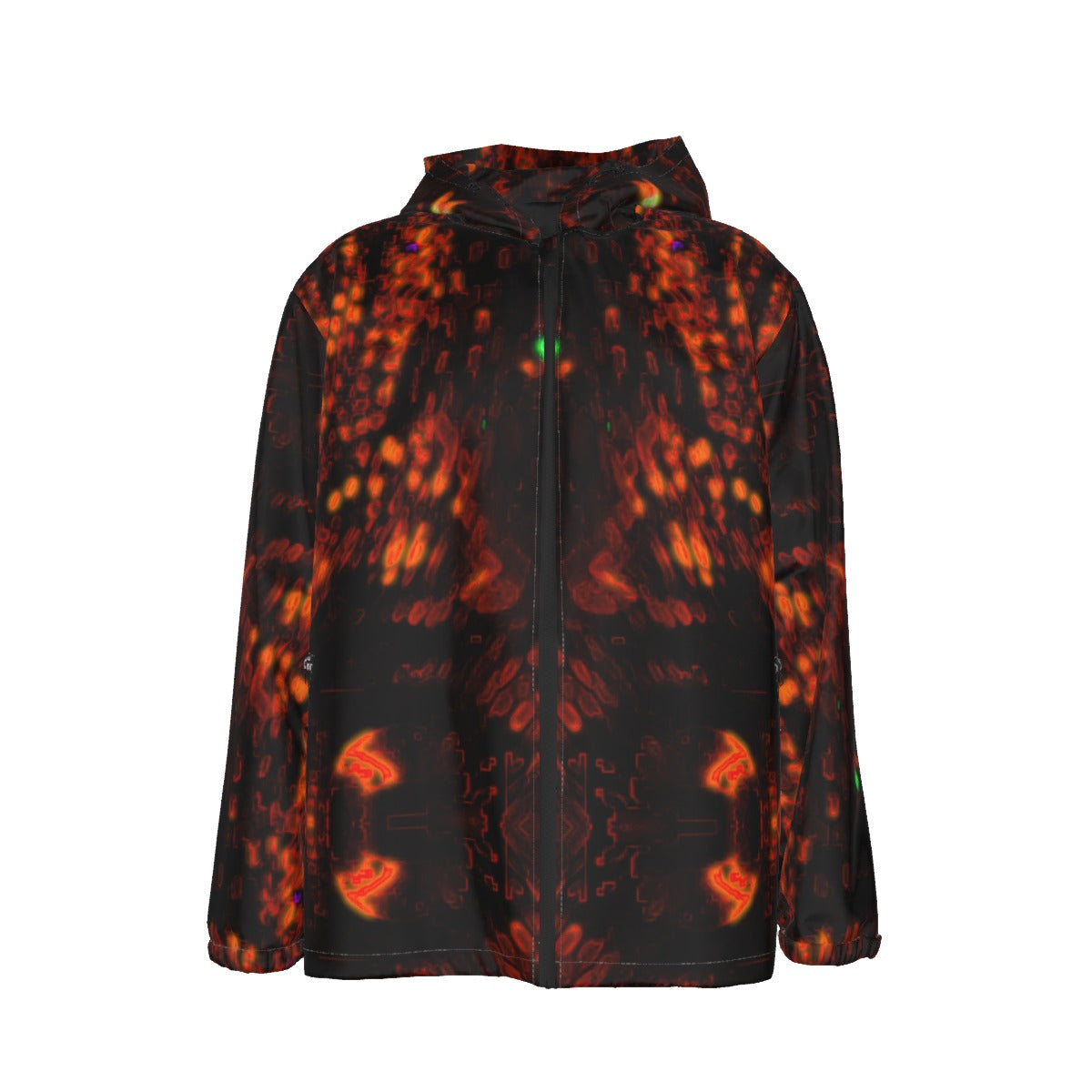 Color High Men's Hooded Zipper Windproof Jacket - Color High Hooded Jacket
