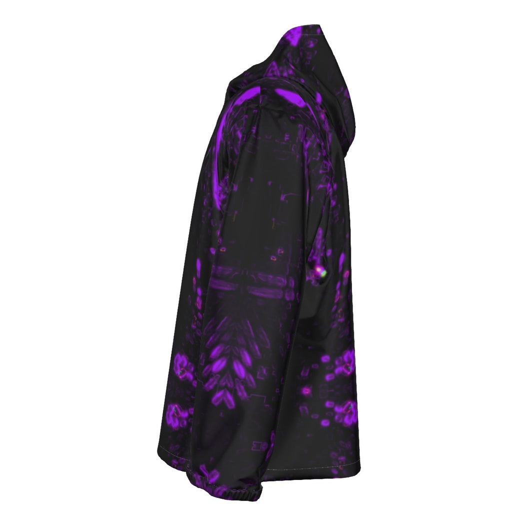 Color High Men's Hooded Zipper Windproof Jacket - Color High Hooded Jacket
