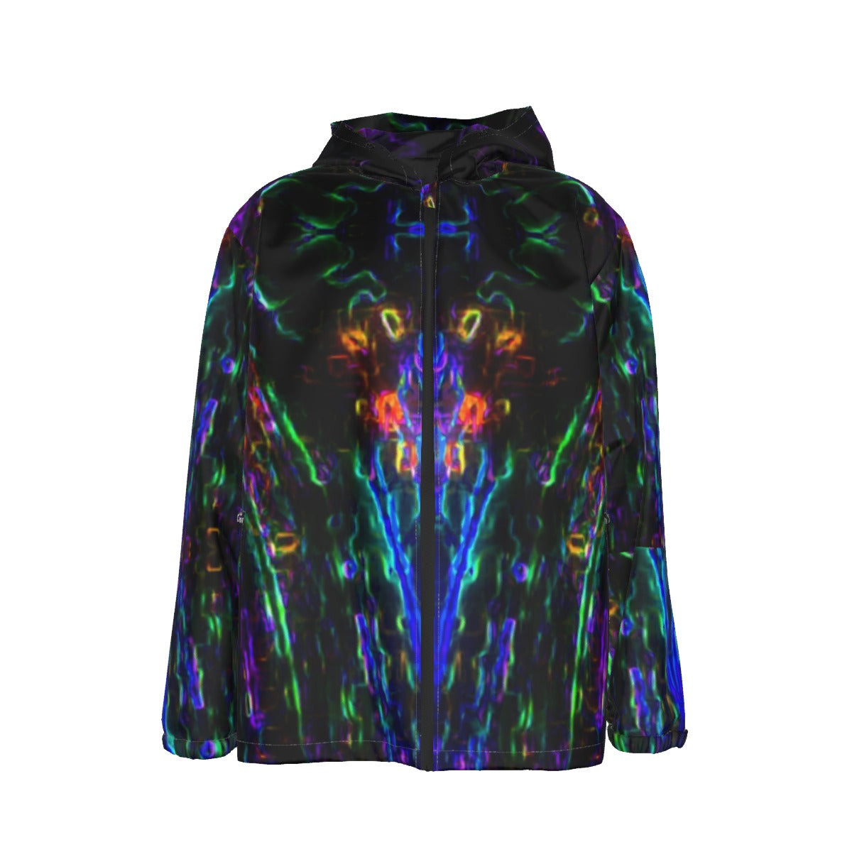 Color High Men's Hooded Zipper Windproof Jacket - Color High Hooded Jacket