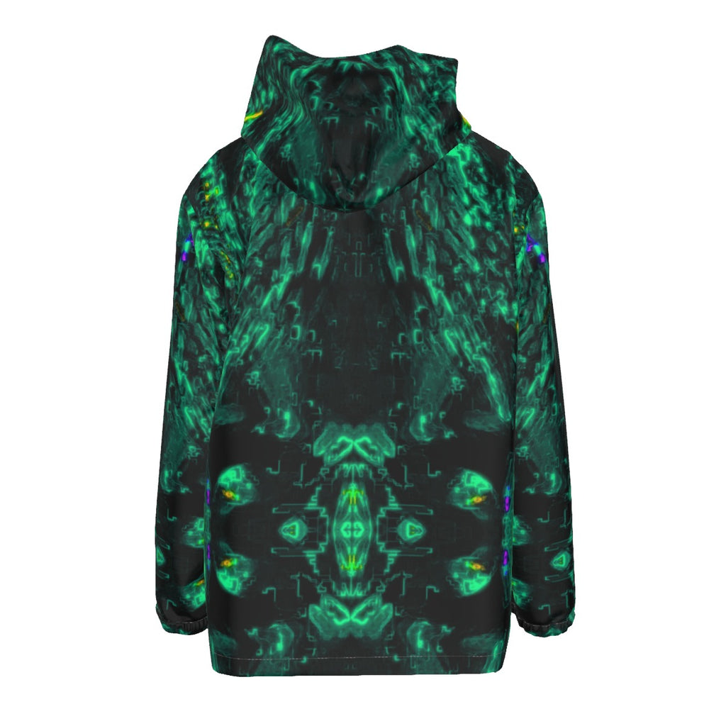 Color High Men's Hooded Zipper Windproof Jacket - Color High Hooded Jacket