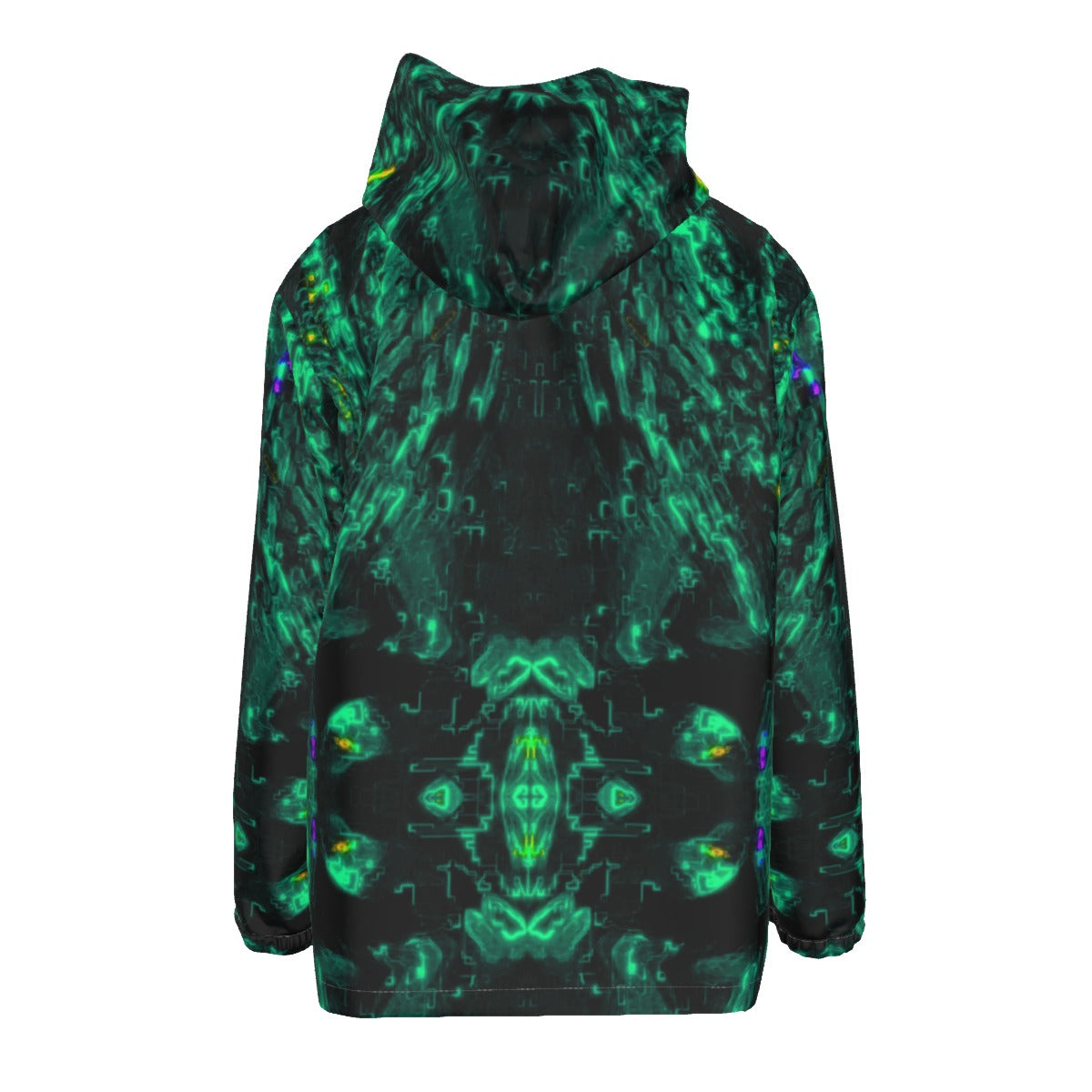 Color High Men's Hooded Zipper Windproof Jacket - Color High Hooded Jacket