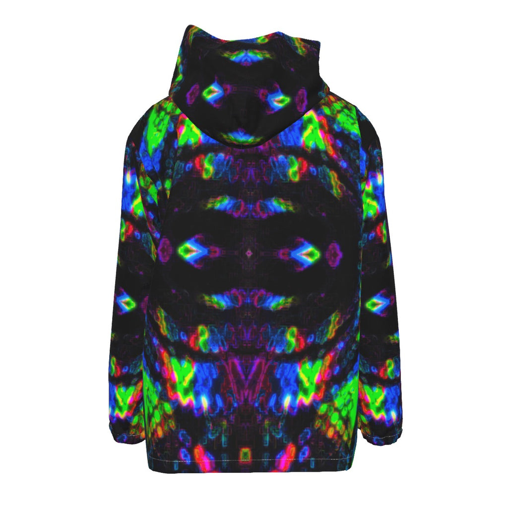 Color High Men's Hooded Zipper Windproof Jacket - Color High Hooded Jacket