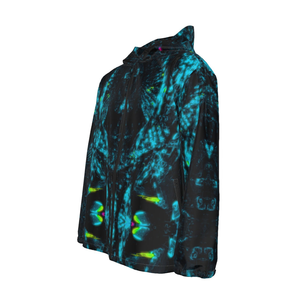 Color High Men's Hooded Zipper Windproof Jacket - Color High Hooded Jacket