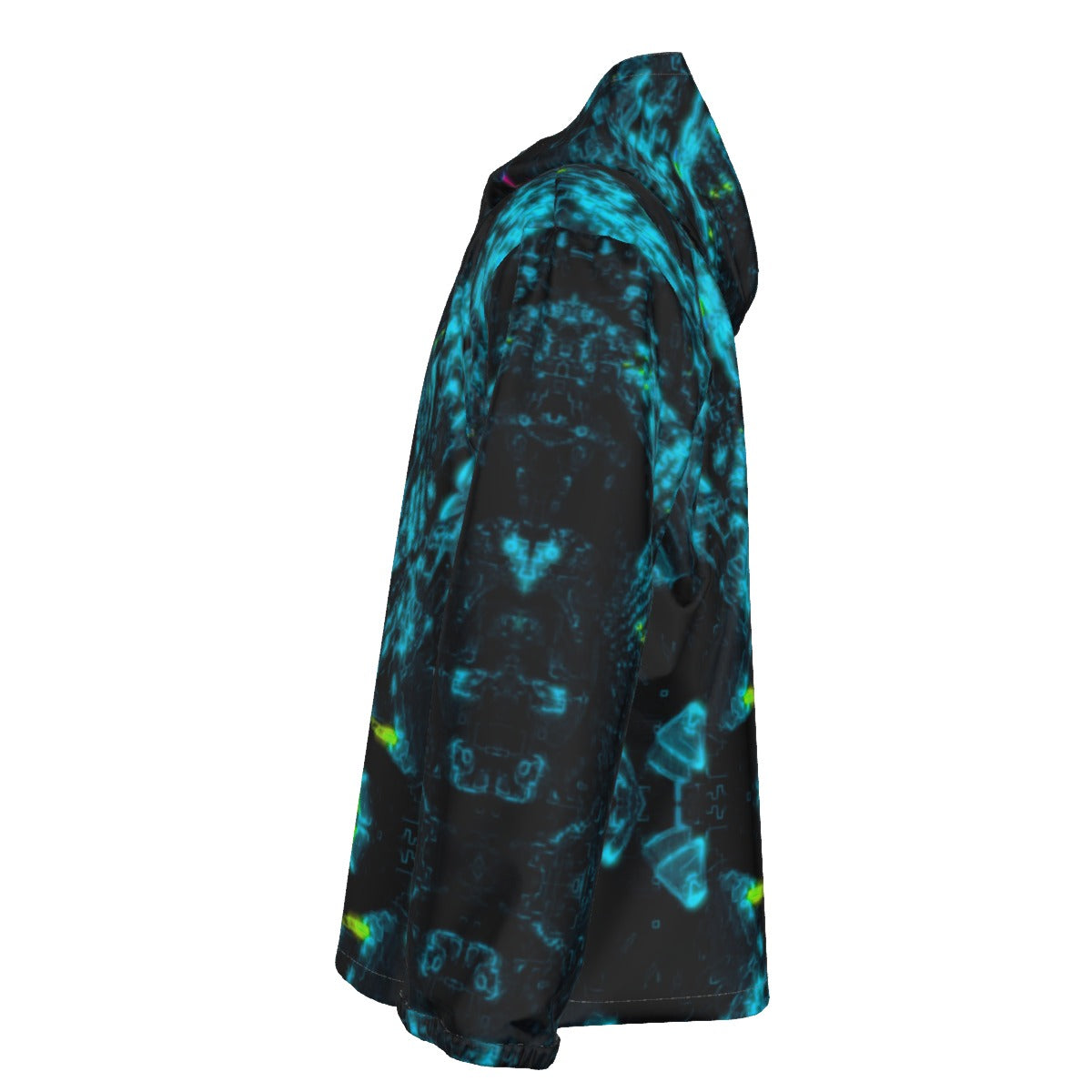 Color High Men's Hooded Zipper Windproof Jacket - Color High Hooded Jacket