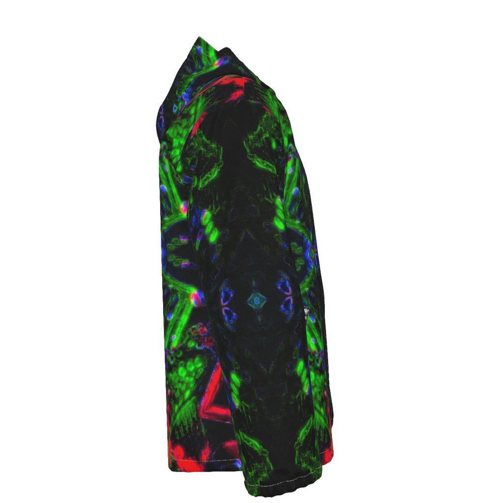 Color High Men's Hooded Zipper Windproof Jacket - Color High Hooded Jacket