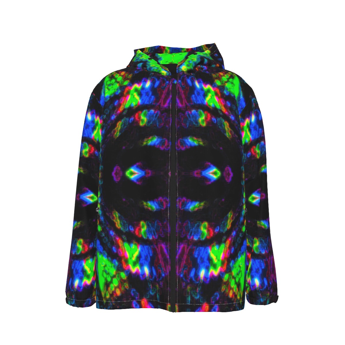 Color High Men's Hooded Zipper Windproof Jacket - Color High Hooded Jacket