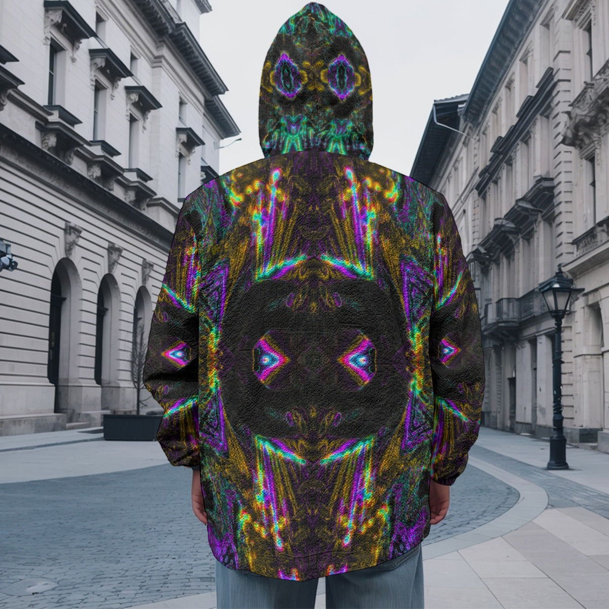 Color High Men's Casual Zipper Jacket - Color High Hooded Jacket