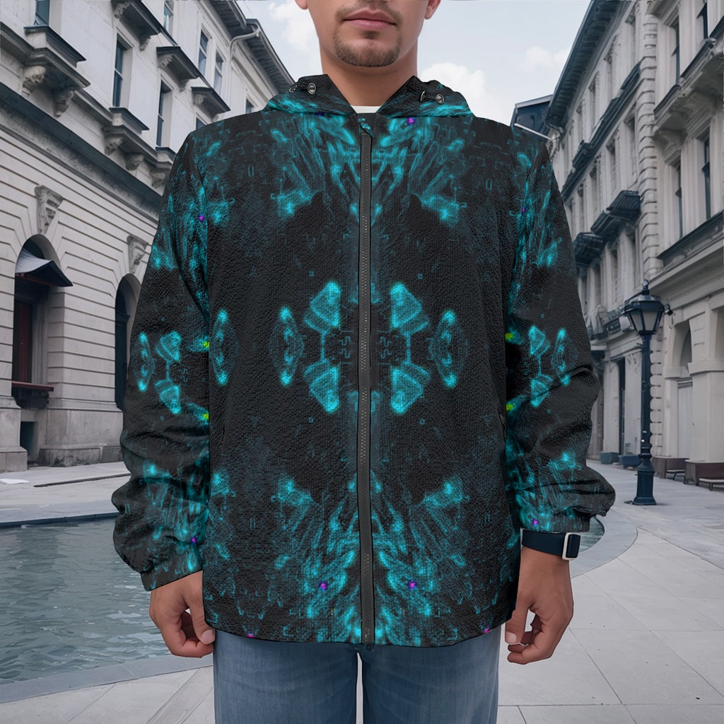 Color High Men's Casual Zipper Jacket - Color High Hooded Jacket