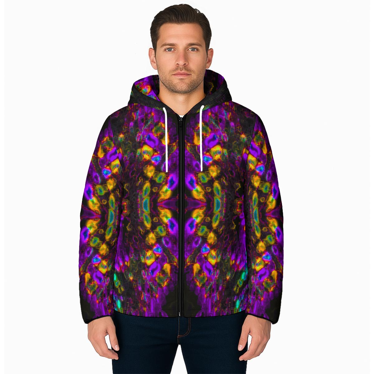 Color High Unisex Warm Hooded Jacket - Color High Hooded Jacket