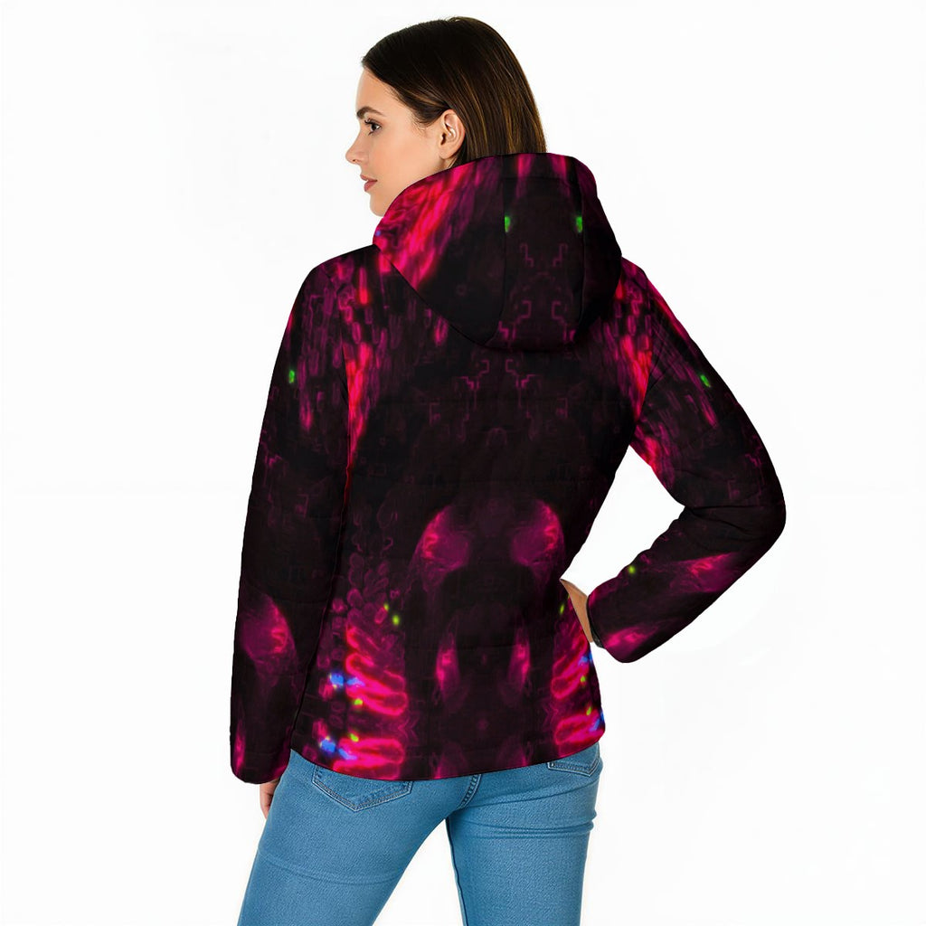 Color High Bloodfang — Unisex Warm Hooded Jacket - Color High Hooded Jacket