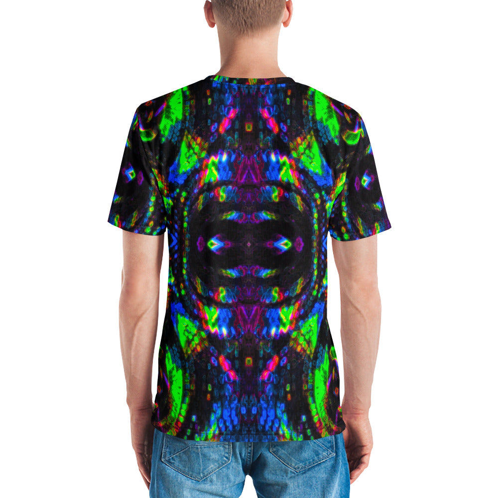 Color High X11 Kaleidoscope All-Over Print Men's T-Shirt - Color High Hooded Jacket