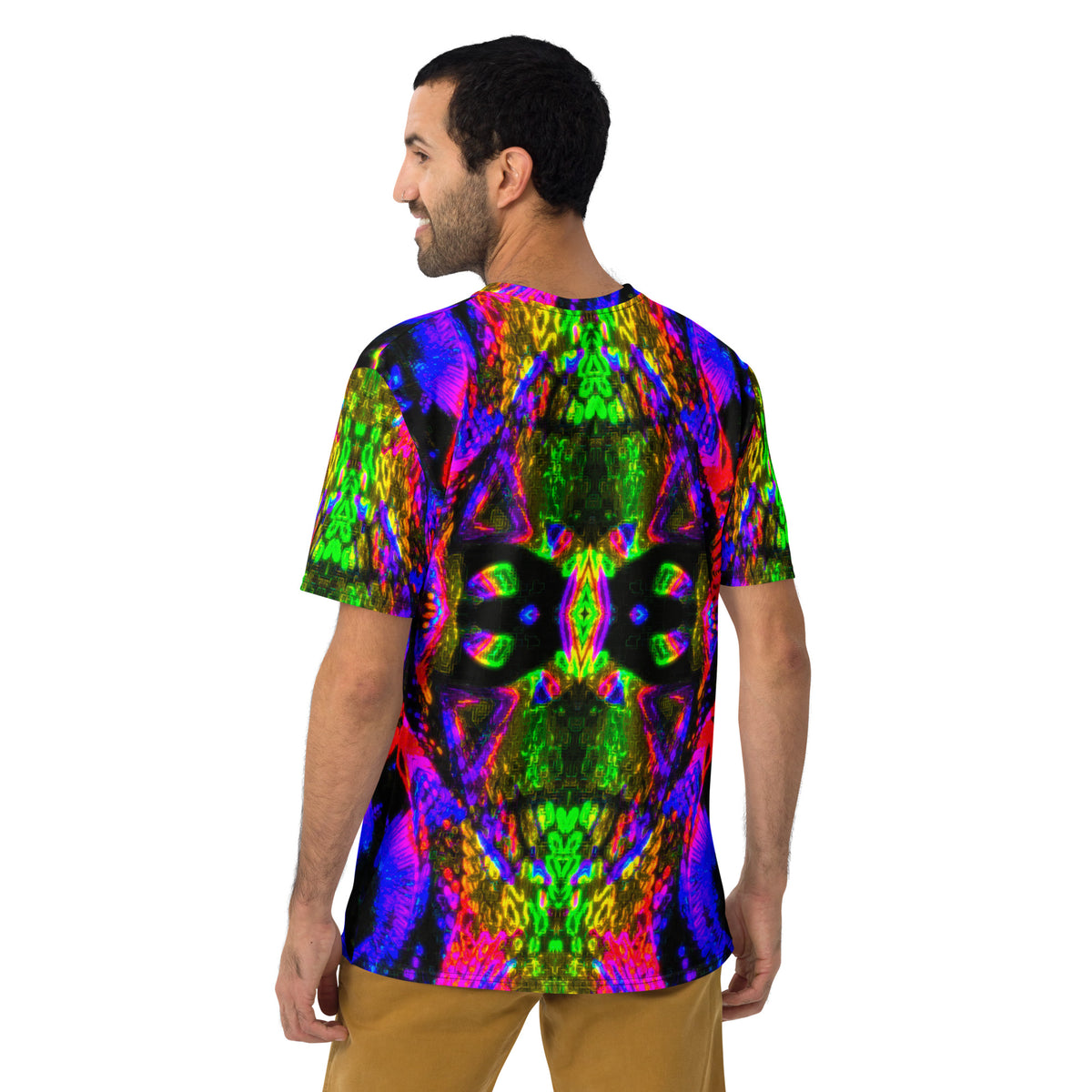 Color High X14 Kaleidoscope All-Over Print Men's T-Shirt - Color High Hooded Jacket