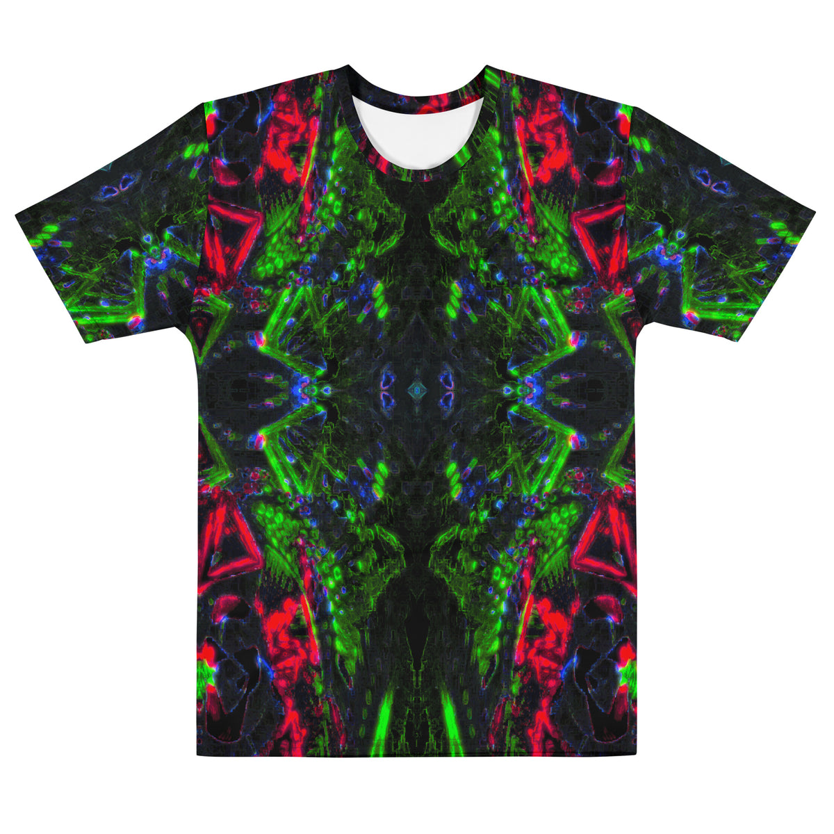 Color High X8 Kaleidoscope All-Over Print Men's T-Shirt - Color High Hooded Jacket