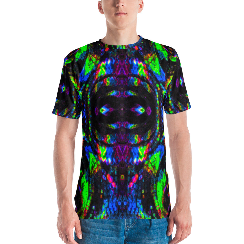 Color High X11 Kaleidoscope All-Over Print Men's T-Shirt - Color High Hooded Jacket