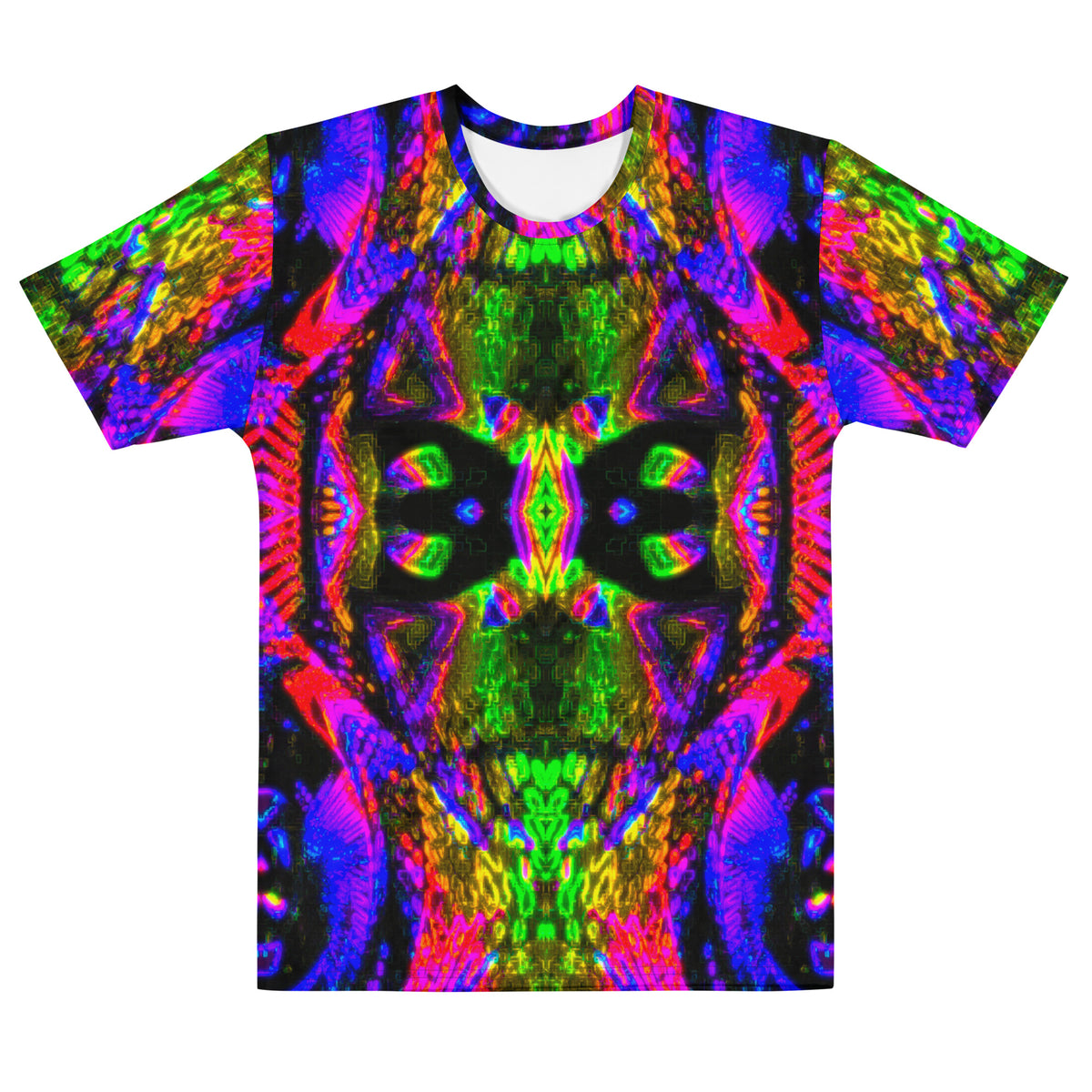 Color High X14 Kaleidoscope All-Over Print Men's T-Shirt - Color High Hooded Jacket