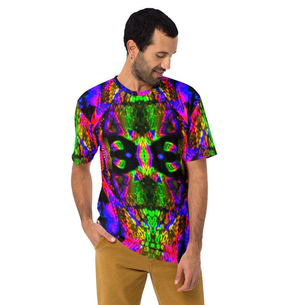 Color High X14 Kaleidoscope All-Over Print Men's T-Shirt - Color High Hooded Jacket