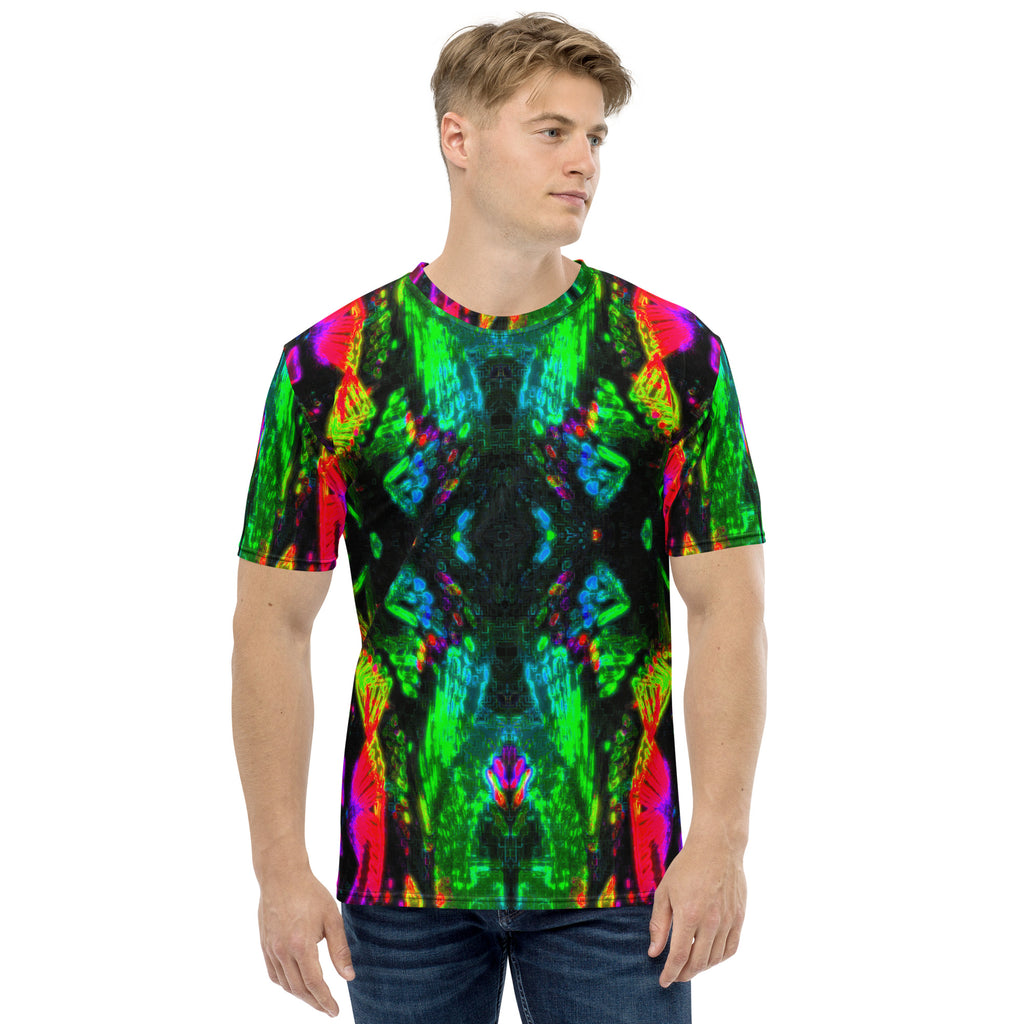Color High X15 Kaleidoscope All-Over Print Men's T-Shirt - Color High Hooded Jacket