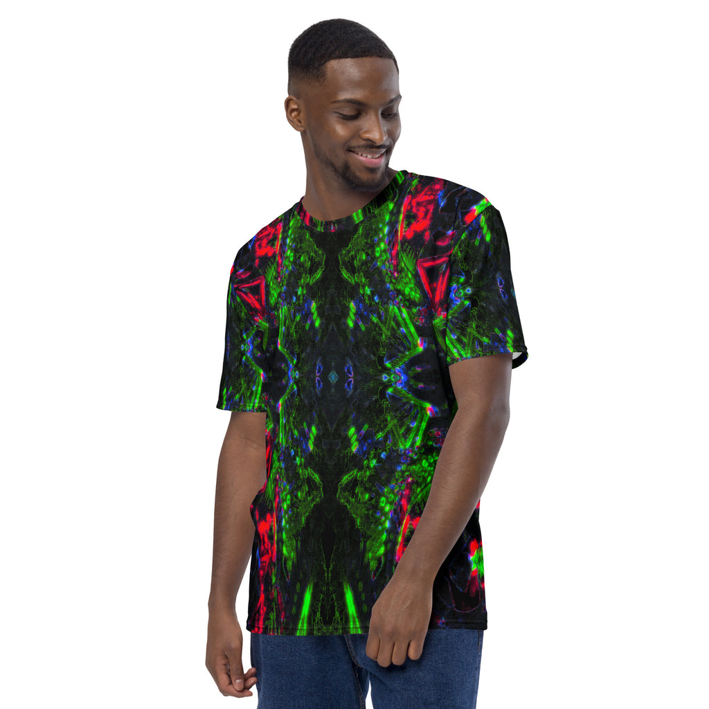 Color High X8 Kaleidoscope All-Over Print Men's T-Shirt - Color High Hooded Jacket