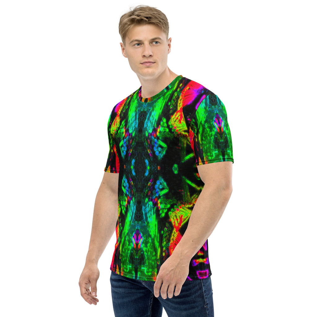 Color High X15 Kaleidoscope All-Over Print Men's T-Shirt - Color High Hooded Jacket