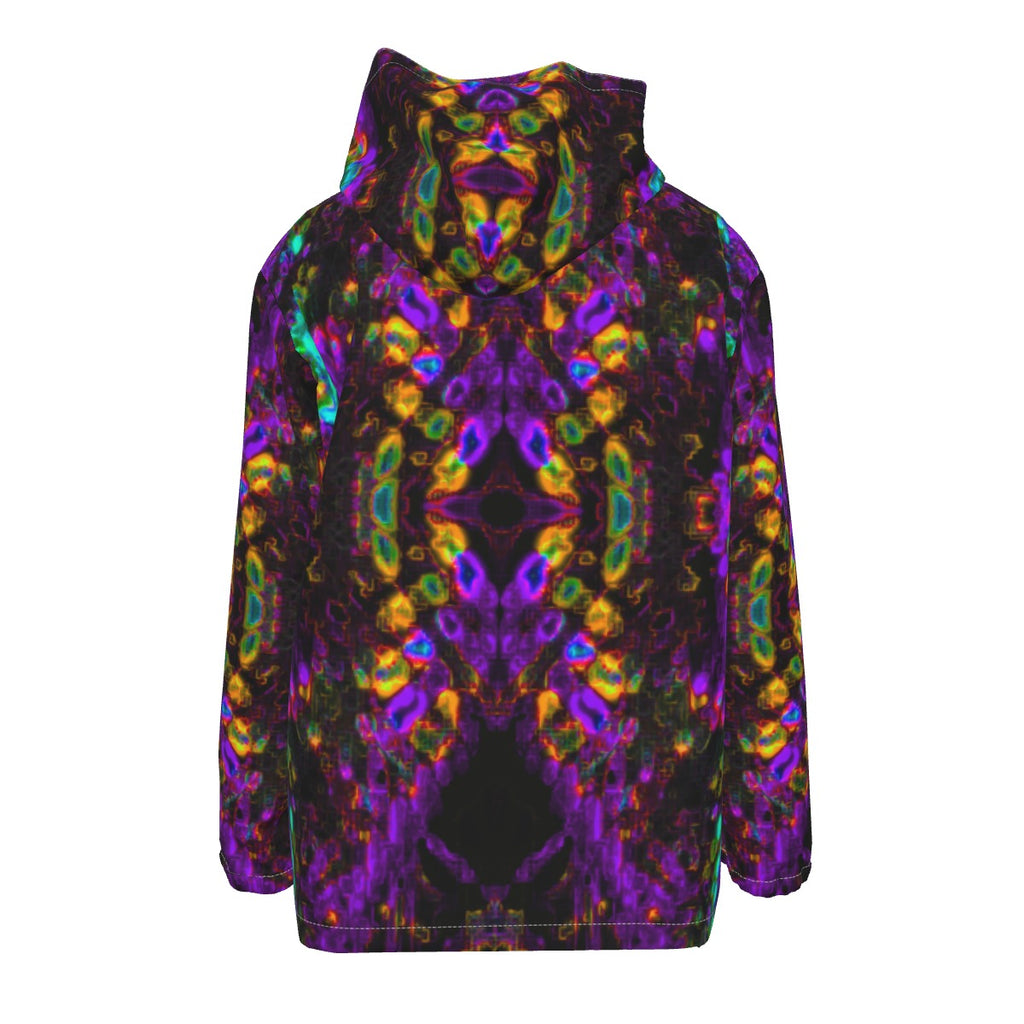 Color High Men's Hooded Zipper Windproof Jacket - Color High Hooded Jacket