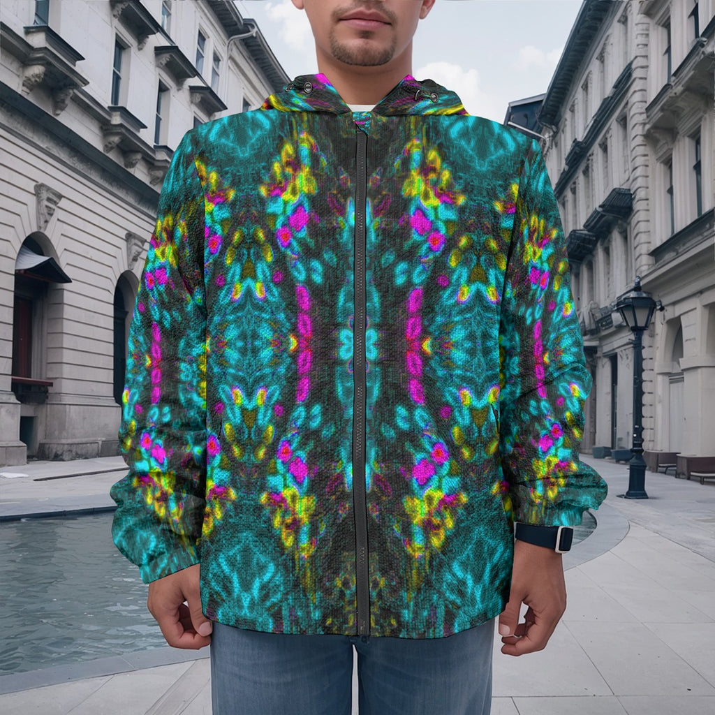 Color High Men's Casual Zipper Jacket - Color High Hooded Jacket