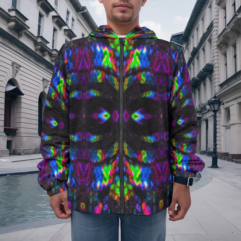 Color High Men's Casual Zipper Jacket - Color High Hooded Jacket